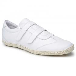 2112-0002 - SAPATENIS MASCULINO VELCRO BRANCO - Código 2112-0002