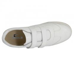 2112-0002 - SAPATENIS MASCULINO VELCRO BRANCO
