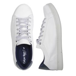 2125-0115 - SAPATENIS MASCULINO BRANCO COM MARINHO